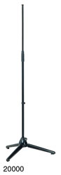 K&M 200 MIC STAND Folding legs with anti-vibration filters, die-cast base, 910-1615mm, black
