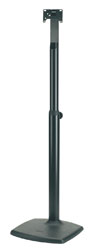K&M 26785 MONITOR LOUDSPEAKER STAND FOR GENELEC 8000 Series, floor, square base, 1100-1700mm, black