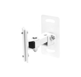 K&M 24180 LOUDSPEAKER MOUNT Wall, up to 10kg, 0-15 degree tilt, swivel, white