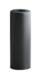 K&M 21326 ADAPTER SLEEVE 35mm diameter stems, external diameter 38mm, polyamide, black