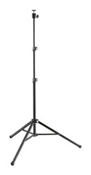 K&M 19784 CAMERA STAND Floor stand, 360x90-degree adjustment, 555-1355mm height, tripod base, black