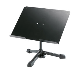 K&M 12140 LAPTOP STAND Desktop, freestanding, tripod base, 350x273mm table, 240mm height, black