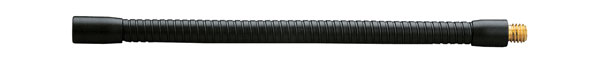 K&M 226 GOOSENECK 3/8-inch female to male thread, 11mm diameter, 200mm, black