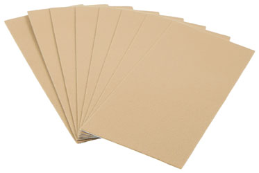 URSA STRAPS URSA TAPE SOFT STRIPS Moleskin texture, large, 15 x 7.5cm, beige (pack of 8)