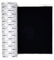 URSA STRAPS URSA TAPE ROLL Moleskin texture, 100 x 15cm, black (single roll)