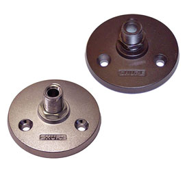 SHURE A13HD MOUNTING FLANGE Heavy duty, 5/8-inch thread, silver