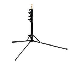 MANFROTTO 5002BL NANO PLUS STAND Aluminium, supports 4kg, 52-197cm height, black