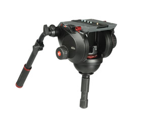 MANFROTTO 509HD VIDEO TRIPOD HEAD Fluid type, adjustable pan/tilt drag, 13.5kg payload, 100mm ball