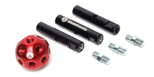 MANFROTTO MSY0590A DADO UNIVERSAL JUNCTION KIT With 3x tubes, 3x threaded pins