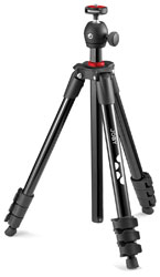 JOBY COMPACT LIGHT KIT TRIPOD 42-131cm, 1.5kg capacity, w/phone mount, ball head wheel mount