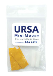 URSA MINIMOUNT MICROPHONE MOUNT For DPA 4071, white