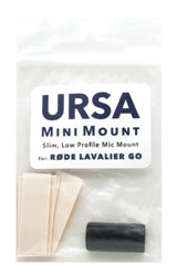 URSA MINIMOUNT MICROPHONE MOUNT For RODE Lav, black