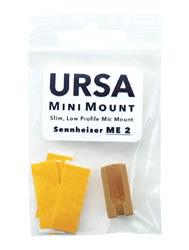 URSA MINIMOUNT MICROPHONE MOUNT For Sennheiser ME2, brown