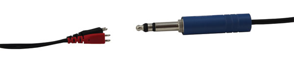 SENNHEISER SPARE CABLE For HD480, single sided, coiled, split-feed, Neutrik B-gauge plug, 1.2m
