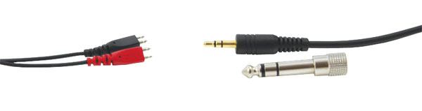SENNHEISER SPARE CABLE For HD480 headphones, single sided, with 3.5mm/A-gauge plug, 3m