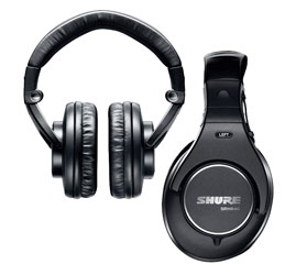 CANFORD LEVEL LIMITED HEADPHONES SRH840 88dB, wired stereo, 3.5mm jack & 6.35mm adapter