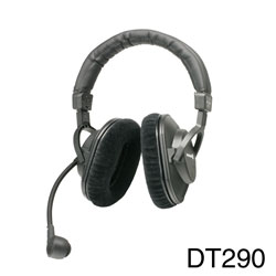 CANFORD LEVEL LIMITED HEADSET DT290XLR5M 88dBA, wired stereo, XLR 5/M