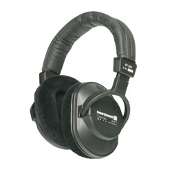 CANFORD LEVEL LIMITED HEADPHONES DT250 88dBA, wired stereo, coiled cable, 3.5mm/A-gauge plug
