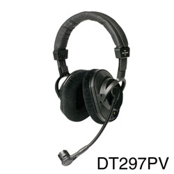 CANFORD LEVEL LIMITED HEADSET DT297PV 88dBA, wired stereo, coiled cable, NC7MXX