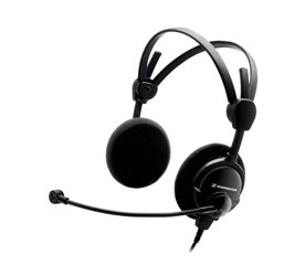 CANFORD LEVEL LIMITED HEADSET HMD46-31 88dBA, wired mono, straight cable, XLR 4/F