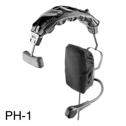 RTS PH-1PT HEADSET 300 ohms, with 150 ohms mic, straight cable, unterminated