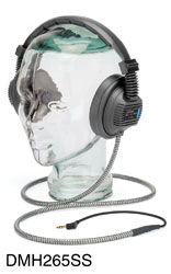 CANFORD DMH265SS HEADPHONES With stainless steel armoured cable