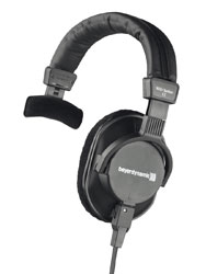 BEYERDYNAMIC DT 252 HEADPHONES Single ear, 80 ohms, closed back