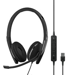 EPOS ADAPT 160T ANC USB HEADSET Double-sided, ANC, Microsoft Teams certified, USB