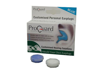 PROGUARD MOULD-YOUR-OWN EARPLUGS Blue