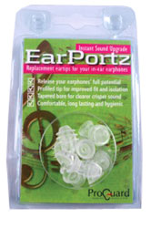 PROGUARD EARPORTZ Medium (pack of 4 pairs)