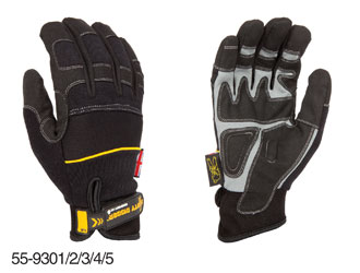 DIRTY RIGGER COMFORT FIT GLOVES Full handed, large (pair)