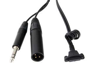 SENNHEISER 505783 CABLE-II-X3K1-P48 Copper, for HME26-II, XLR3M/6.35mm jack, with 48V adapter, 2m