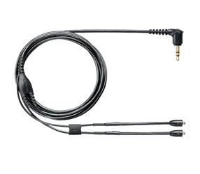 SHURE EAC46BKS SPARE CABLE For SE846, nickel-plated MMCX connector, 115cm, black