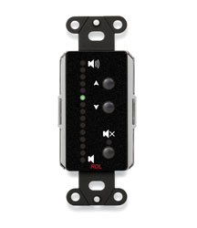 RDL DB-NLC1 NETWORK REMOTE Dante level controller, with LEDs, black