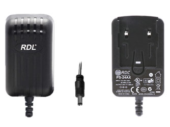 RDL PS-24AX-UK POWER SUPPLY Universal, 24 volt, 500mA, UK plug