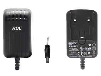 RDL PS-24AX-EU POWER SUPPLY Universal, 24 volt, 500mA, Euro plug
