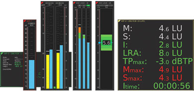 RTW LOUDNESS SOFTWARE LICENCE CalmAct, ITU, EBU loudness and SPL display