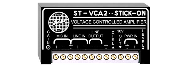 RDL ST-VCA3 AMPLIFIER Voltage controlled, mic/line level input