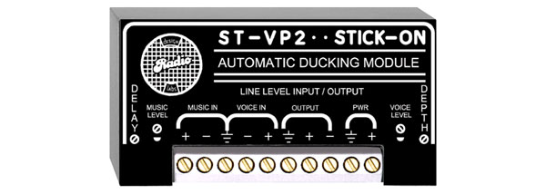 RDL ST-VP2 PAGING MODULE Automatic ducking, adjustable depth