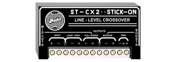 RDL ST-CX2 CROSSOVER Active, line level, 2-band