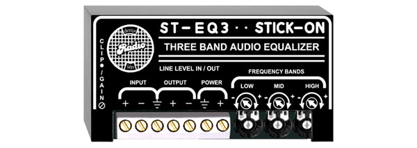 RDL ST-EQ3 SIGNAL PROCESSOR 3-band EQ, line level