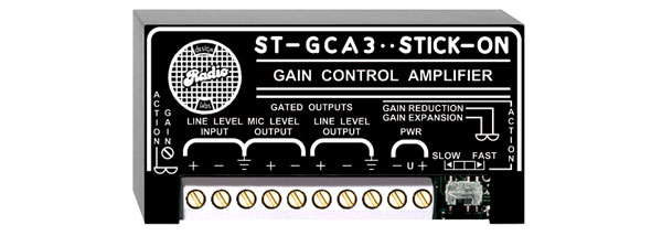 RDL ST-GCA3 AMPLIFIER Gain controlled, line level input