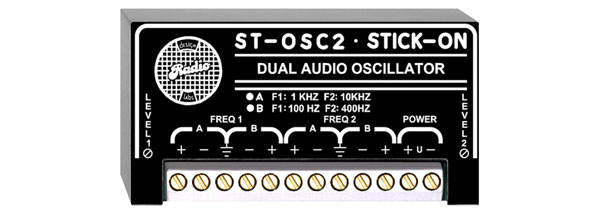 RDL ST-OSC2A AUDIO OSCILLATOR Dual, sine wave, 1kHz and 10kHz