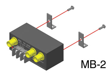 RDL RU-MB2 MOUNTING BRACKET For 1x Rack-Up module