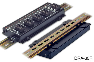 RDL DRA-35F DIN RAIL ADAPTER For 1x Flat-Pak module
