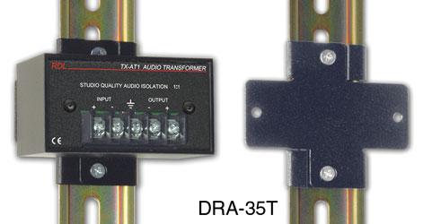 RDL DRA-35T DIN RAIL ADAPTER For 1x TX module