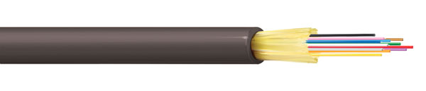 BELDEN GMTTD12 CABLE Universal; tactical mini-breakout, 50/125-OM3-Flex, 12 fibres, Black
