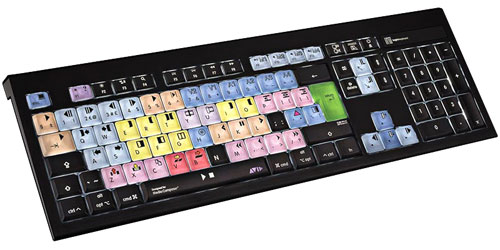 LOGICKEYBOARD Mac ASTRA backlit Keyboard, USB, Avid Media Composer