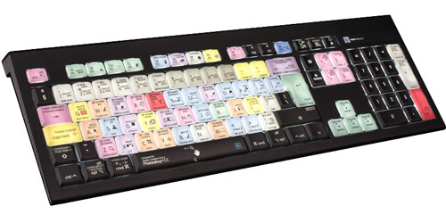 LOGICKEYBOARD Mac ASTRA backlit Keyboard, USB, Adobe Photoshop CC