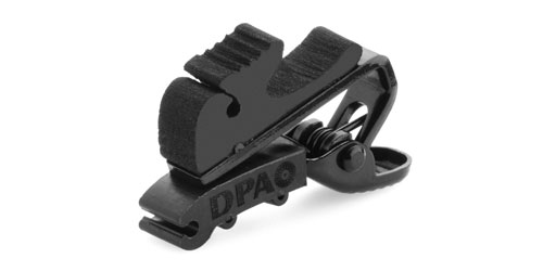 DPA SCM0004-B MICROPHONE MOUNT Single clip, for 4060 series lav, black